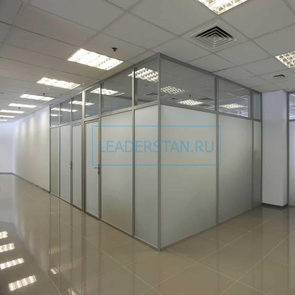 Стационарные каркасные перегородки с матовым стеклом POFFIX HOLD Стационарные каркасные перегородки с матовым стеклом POFFIX HOLD