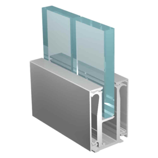 Зажимной комплект для светопрозрачных перегородок PF M1